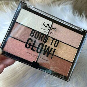 New Sealed NYX Born To Glow Highlighting Palette~BTGHP01~Full size~Discontinued